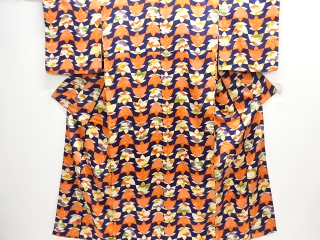 Japanese Kimono / Komon Synthetic fiber
